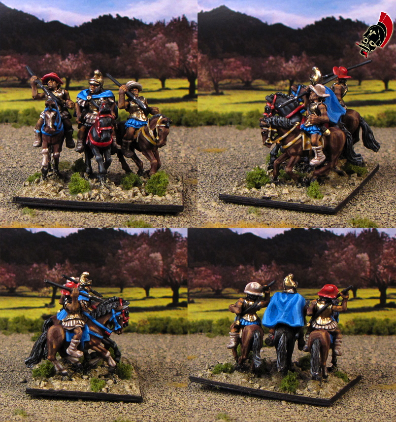 15mm Ancient Greek cavalry from Xyston Miniatures painted by Neldoreth - An Hour of Wolves & Shattered Shields