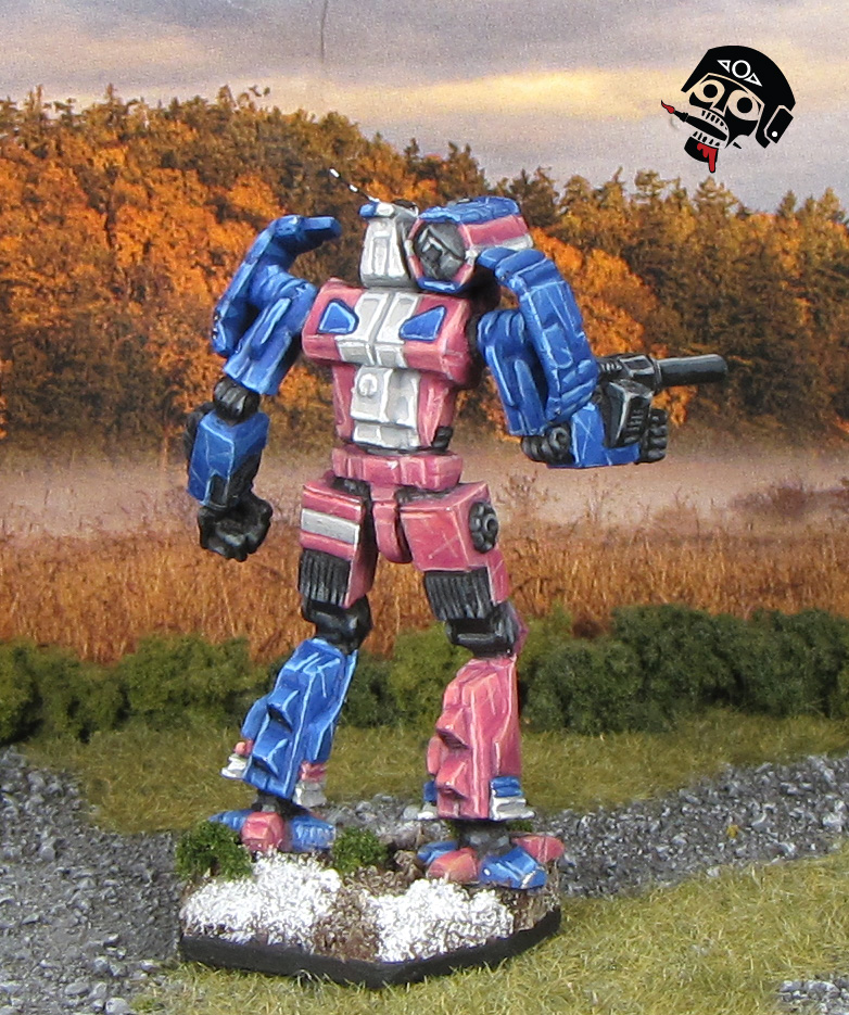 Battletech Griffin from Iron Wind Metals painted by Neldoreth - An Hour of Wolves & Shattered Shields