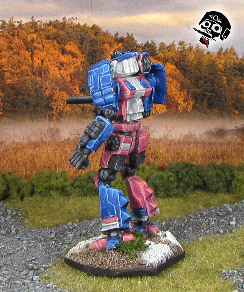 Battletech Griffin from Iron Wind Metals painted by Neldoreth - An Hour of Wolves & Shattered Shields