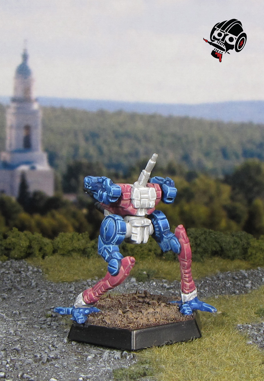 Battletech Locust. from Catalyst Games Lab painted by Neldoreth - An Hour of Wolves & Shattered Shields