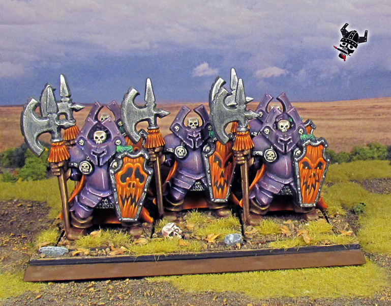 Battle Masters Chaos Warriors from Milton Bradley and Games Workshop painted by Neldoreth - An Hour of Wolves & Shattered Shields Battle Masters Chaos Warriors from Milton Bradley and Games Workshop painted by Neldoreth - An Hour of Wolves & Shattered Shields