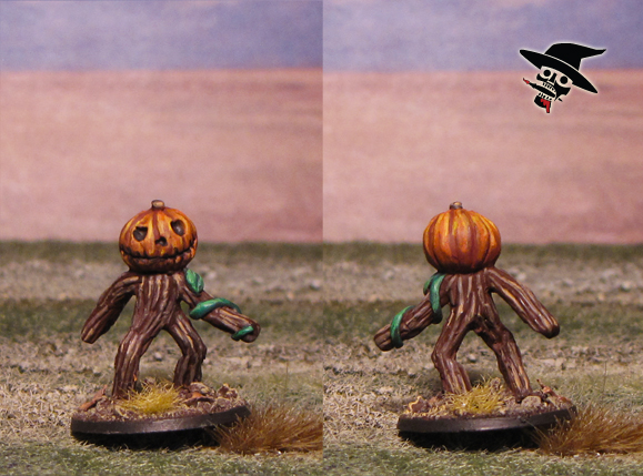 Pumpkin Twig Blights from Neldoreth's Miniatures painted by Neldoreth - An Hour of Wolves & Shattered Shields