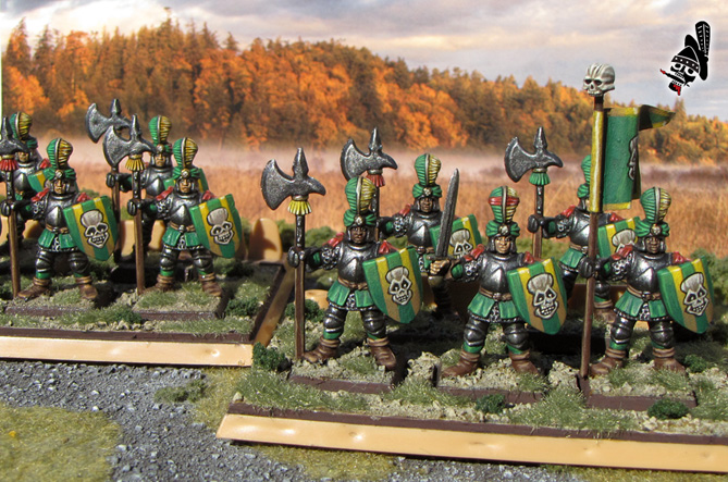 Battle Masters Halberdiers from Games Workshop painted by Neldoreth - An Hour of Wolves & Shattered Shields Battle Masters Halberdiers from Games Workshop painted by Neldoreth - An Hour of Wolves & Shattered Shields