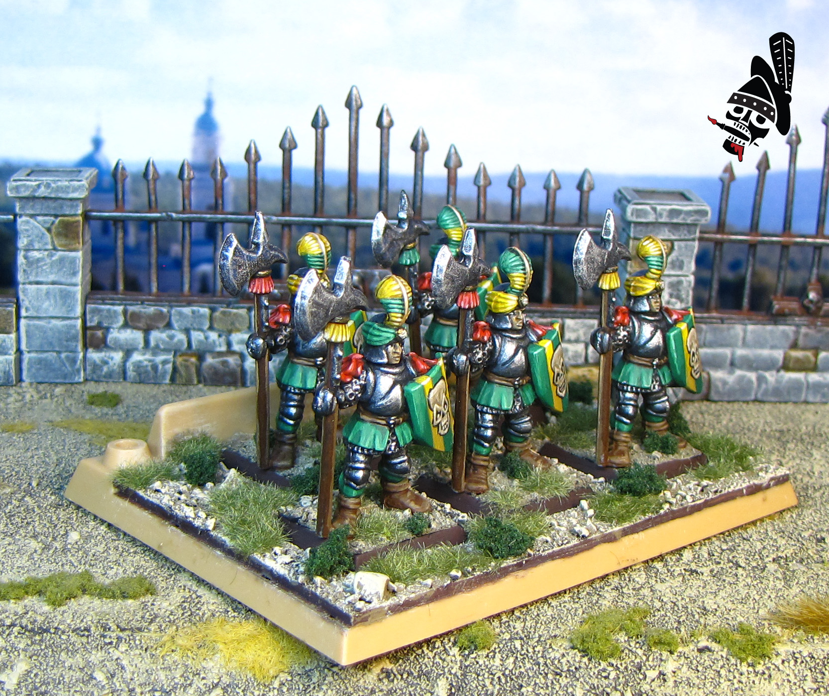 Battle Masters Halberdiers from Games Workshop painted by Neldoreth - An Hour of Wolves & Shattered Shields Battle Masters Halberdiers from Games Workshop painted by Neldoreth - An Hour of Wolves & Shattered Shields