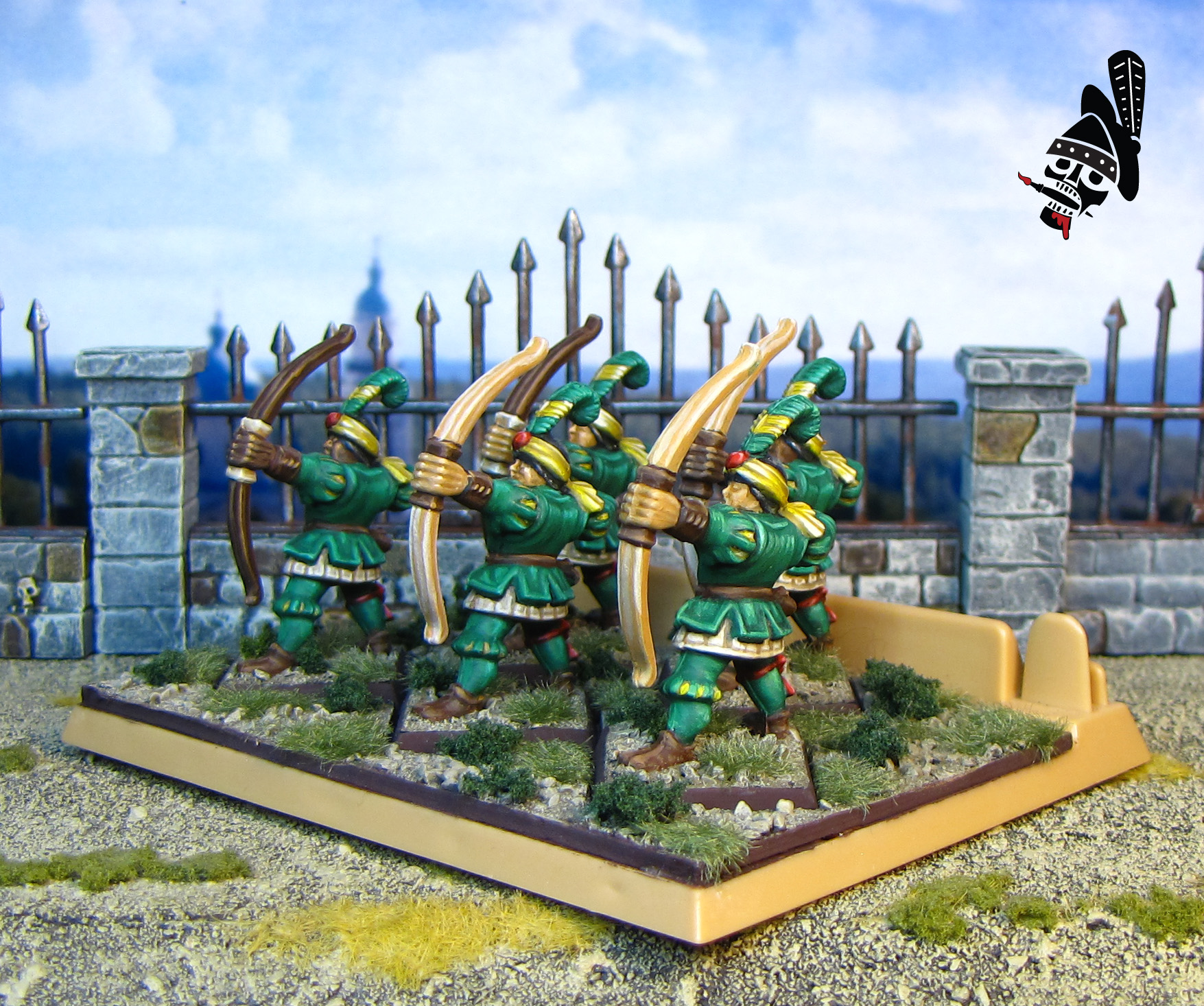 Battle Masters Archers from Games Workshop painted by Neldoreth - An Hour of Wolves & Shattered Shields Battle Masters Archers from Games Workshop painted by Neldoreth - An Hour of Wolves & Shattered Shields