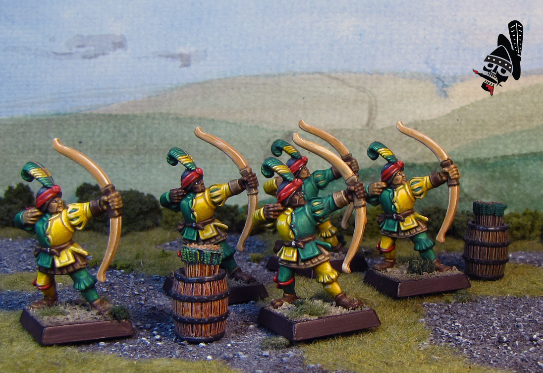 The Empire Archers from Battle Masters Warhammer ready for battle! from Games Workshop painted by Neldoreth - An Hour of Wolves & Shattered Shields