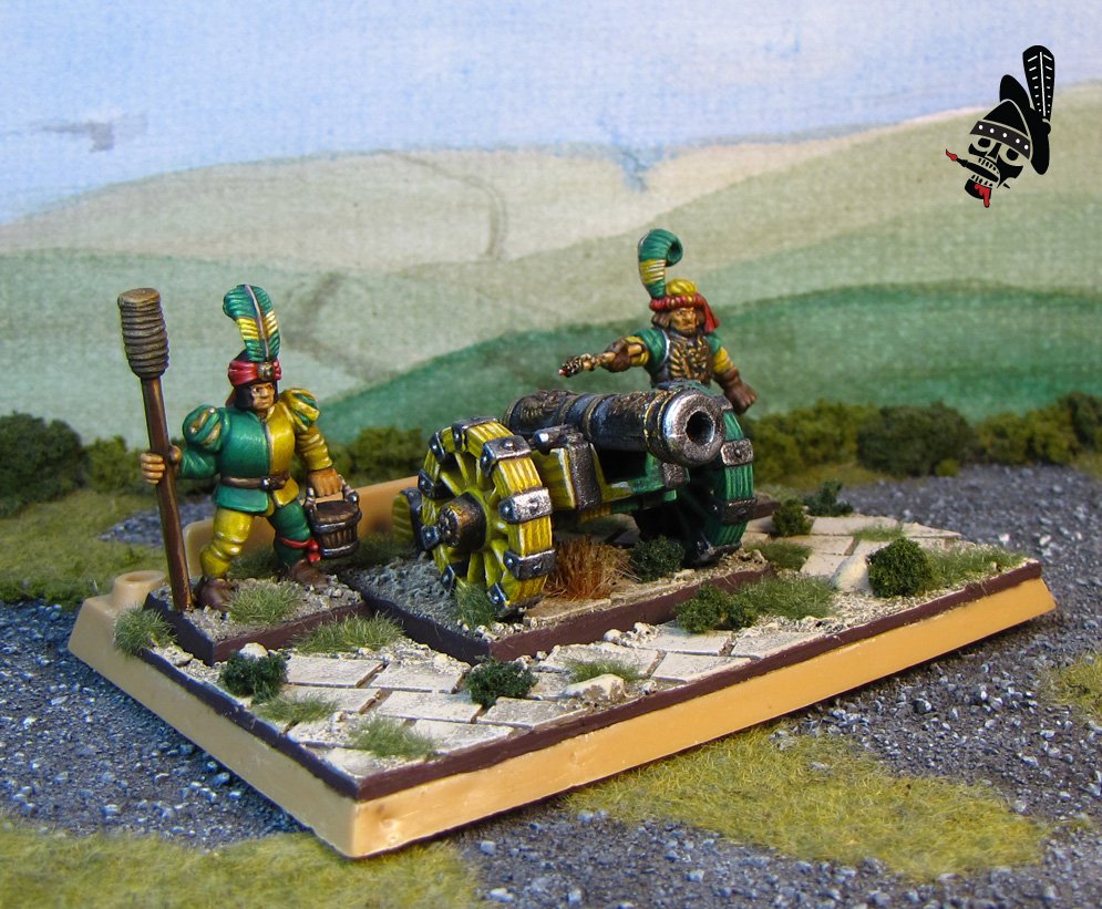 Battle Masters Empire Cannon from Milton Bradley and Games Workshop painted by Neldoreth - An Hour of Wolves & Shattered Shields Battle Masters Empire Cannon from Milton Bradley and Games Workshop painted by Neldoreth - An Hour of Wolves & Shattered Shields