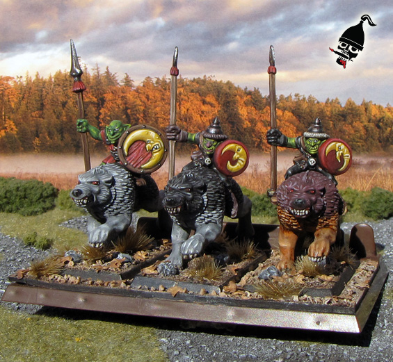 Battle Masters Goblin Wolf Riders from Milton Bradley and Games Workshop painted by Neldoreth - An Hour of Wolves & Shattered Shields Battle Masters Goblin Wolf Riders from Milton Bradley and Games Workshop painted by Neldoreth - An Hour of Wolves & Shattered Shields