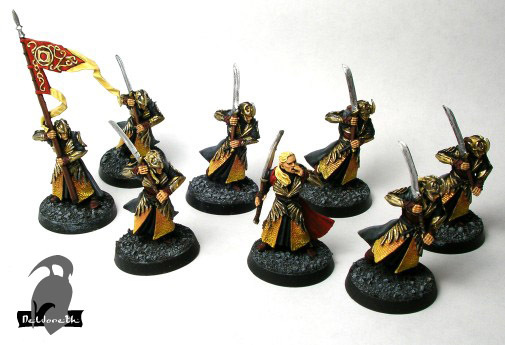 The Elves of Lothlorien from painted by Neldoreth - An Hour of Wolves & Shattered Shields The Elves of Lothlorien from painted by Neldoreth - An Hour of Wolves & Shattered Shields