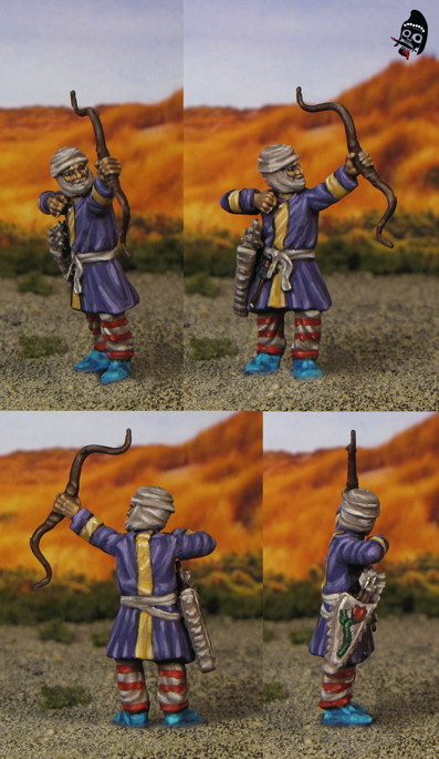 Ancient Persian archer from Wargames Factory painted by Neldoreth - An Hour of Wolves & Shattered Shields