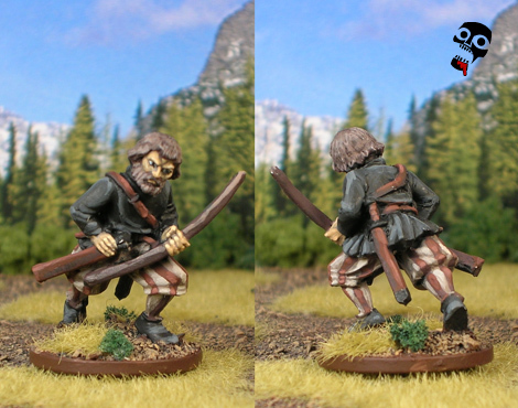 Sea Raider archer from Old Glory/West Wind painted by Neldoreth - An Hour of Wolves & Shattered Shields