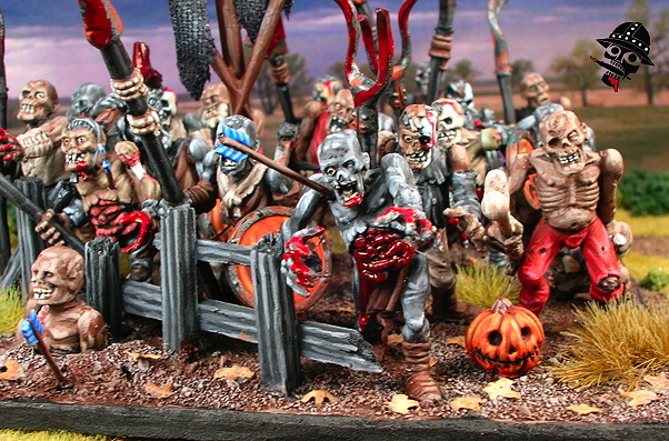 Undead Zombies from Games Workshop painted by Neldoreth - An Hour of Wolves & Shattered Shields