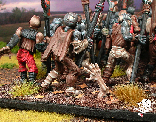 Undead Zombies from Games Workshop painted by Neldoreth - An Hour of Wolves & Shattered Shields