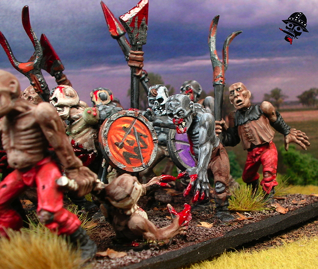 Undead Zombies from Games Workshop painted by Neldoreth - An Hour of Wolves & Shattered Shields