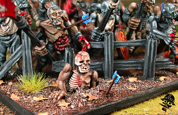 Undead Zombies from Games Workshop painted by Neldoreth - An Hour of Wolves & Shattered Shields
