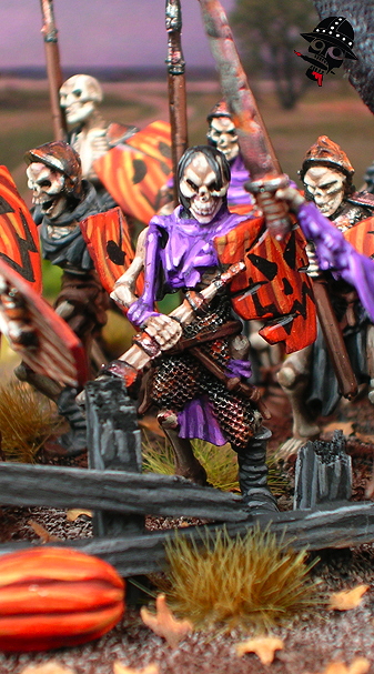 Undead Skeletons from Mantic Miniatures painted by Neldoreth - An Hour of Wolves & Shattered Shields