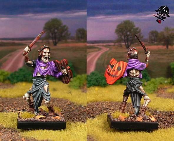 Undead Skeletons from Mantic Miniatures painted by Neldoreth - An Hour of Wolves & Shattered Shields