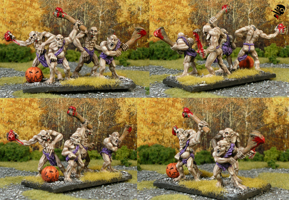 Undead Ghouls from Games Workshop painted by Neldoreth - An Hour of Wolves & Shattered Shields