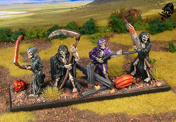 Undead wraith unit from ?? If you know please contact me! ?? painted by Neldoreth - An Hour of Wolves & Shattered Shields