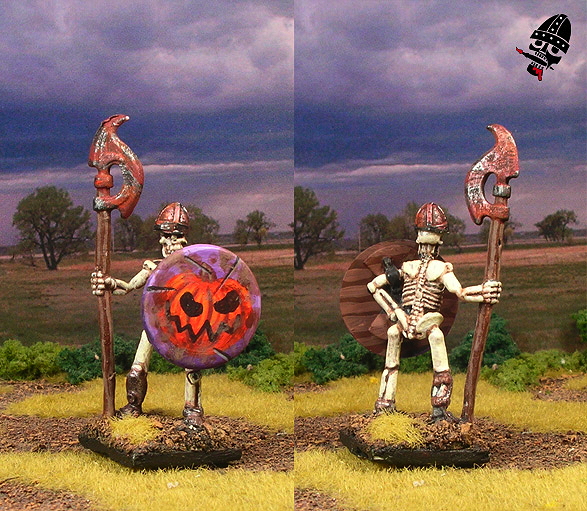 Undead skeleton from Reaper Miniature painted by Neldoreth - An Hour of Wolves & Shattered Shields