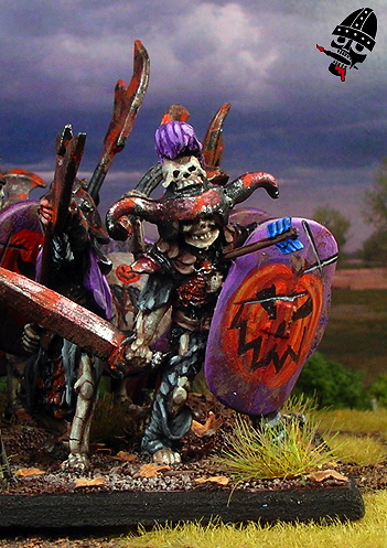 Revenant Armoured Skeleton with an arrow in his chest
