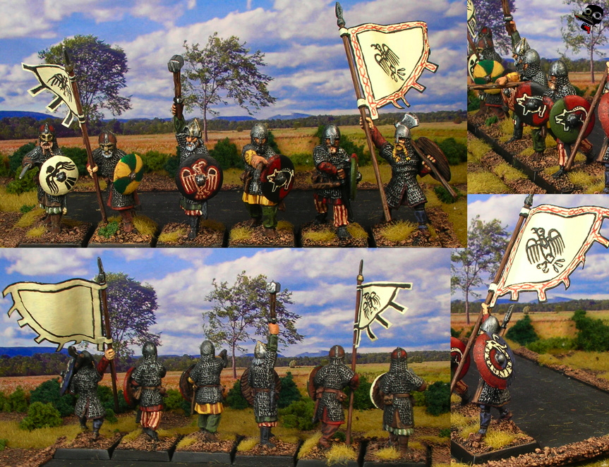 Viking Kings, Jarls, and Standard Bearers from Gripping Beast painted by Neldoreth - An Hour of Wolves & Shattered Shields Viking Kings, Jarls, and Standard Bearers from Gripping Beast painted by Neldoreth - An Hour of Wolves & Shattered Shields