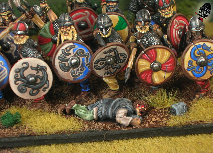 Swedish Vikings from Gripping Beast painted by Neldoreth - An Hour of Wolves & Shattered Shields