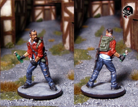 Joe, Zombicide survivor from Cool Mini or Not painted by Neldoreth - An Hour of Wolves & Shattered Shields