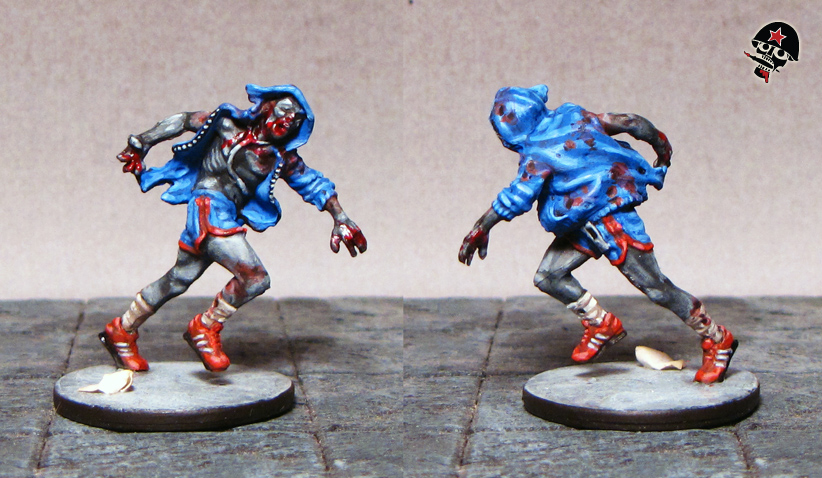 Zombicide Zombies from Cool Mini Or Not painted by Neldoreth - An Hour of Wolves & Shattered Shields