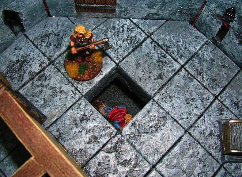 Medieval Tower from Scratch built by Neldoreth painted by Neldoreth - An Hour of Wolves & Shattered Shields