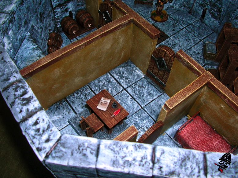 Medieval Tower from Scratch built by Neldoreth painted by Neldoreth - An Hour of Wolves & Shattered Shields